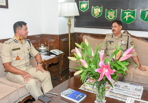 Thaosen takes over as DG ITBP also