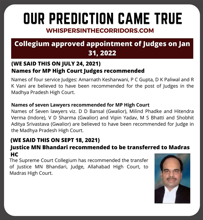 today's whispers