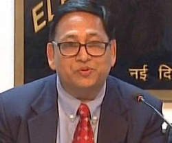 Umesh Sinha denied an extension in EC