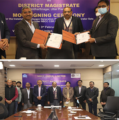 NBCC signs MoU with DM, Siddharthnagar under CSR Initiative