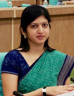 Usha Padhee empanelled to hold AS/ equivalent post at Centre