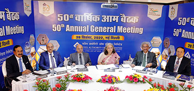 Company delivered resilient performance in the face of hurdles gone by in FY22: SAIL Chairperson