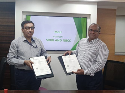 NBCC inks MoU with SIDBI