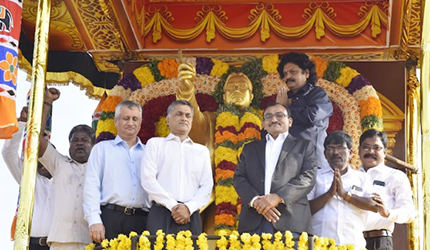 NLCIL pays tributes to Dr Ambedkar on his 132nd Birth Anniversary