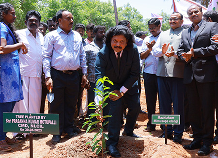 NLCIL accords utmost importance to environment responsiveness and green development: CMD