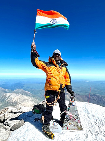 Kerala IAS officer brings proud moments, successfully summited Mount Elbrus