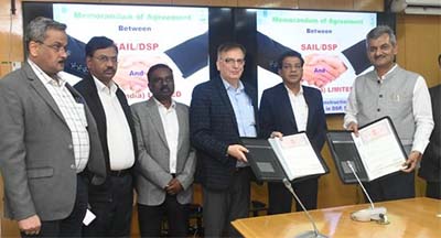 NBCC signs MoU with SAIL, Durgapur Steel Plant