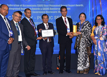 PFC bags SAFA gold award for best presented accounts/annual report