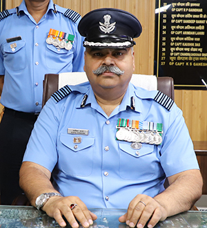 Group Captain Kapil Sharma takes over command of Air Force Station