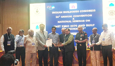NBCC conferred with IBC Award for Excellence in built environment