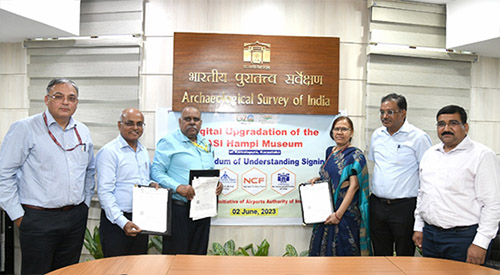 AAI, NCF, ASI MoU for digital upgradation of ASI