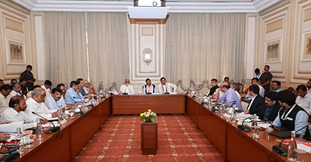 Joint review meeting to accelerate implementation of various SAGARMALA projects held