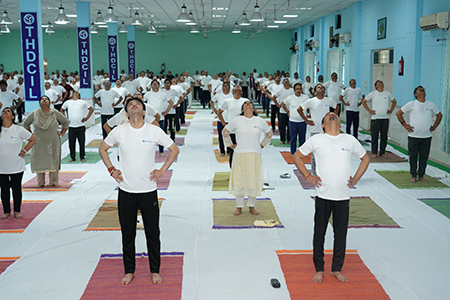 THDC India LTD celebrates International Yoga Day