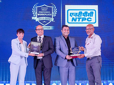 NTPC recognized as â€˜most preferred workplace of 2023-24â€™