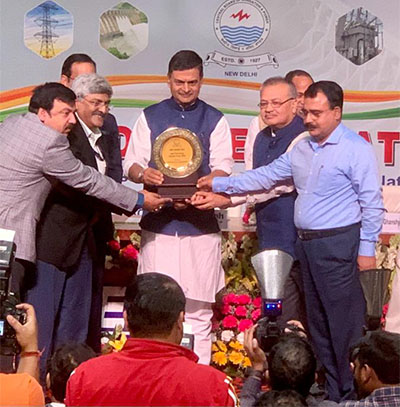 DVC gets CBIP Award-2022