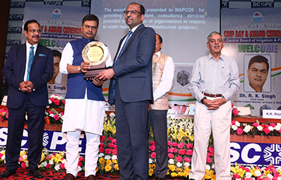 WAPCOS Awarded for â€œBest Consultancy Organization"