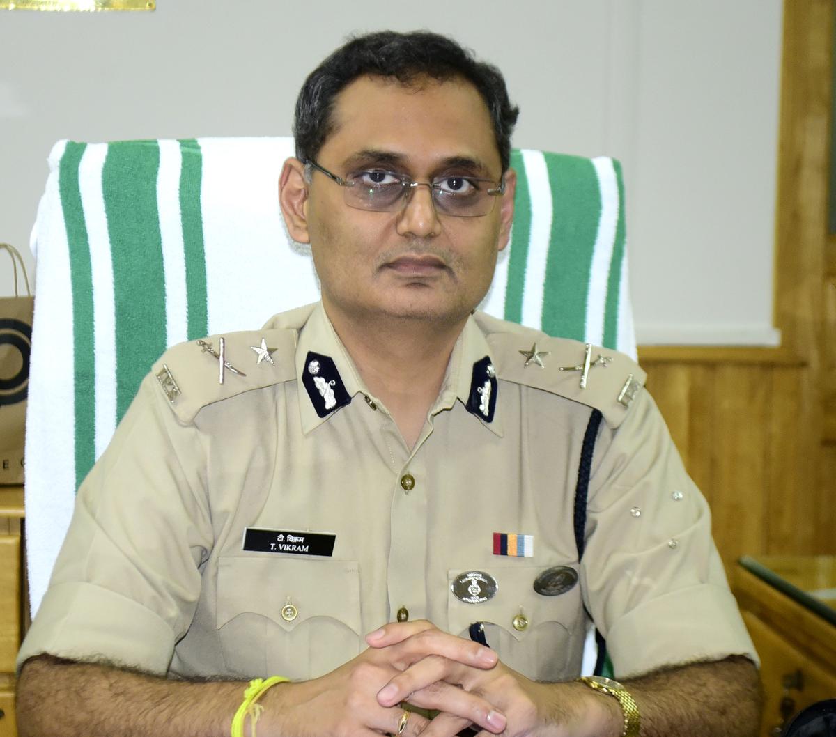 T Vikram appointed IG, CRPF, on deputation