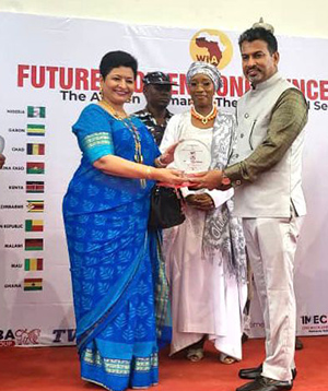 Proud moment for Indian community- Geetika Tandon honoured