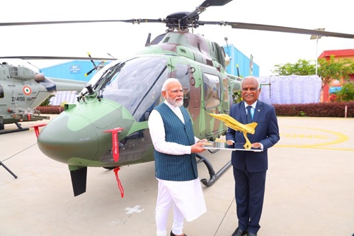 PM visits HAL facilities, appreciates HAL capabilities