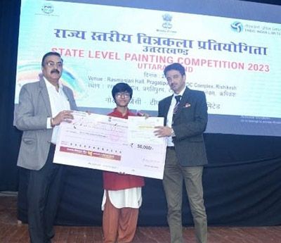 THDC organizes energy conservation painting competition