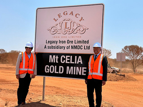 Steel Secretary inaugurates NMDCâ€™s Gold Project of Legacy