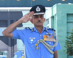Air officer commanding-in-chief reviewed the preparedness of Tezpur base