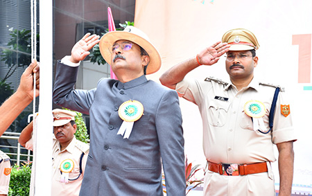 NBCC celebrates Independence Day at its headquarters