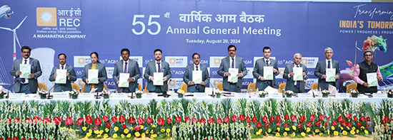 REC holds 55th AGM, releases its first sustainability report