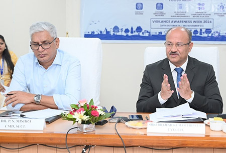 SECL CMD presides over 3-month vigilance campaign programme