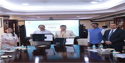 HUDCO signs MoU with Yamuna Expressway Industrial Development Authority