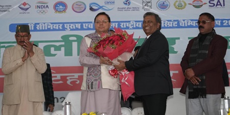 Uttarakhand CM hails THDCIL's Tehri Water Sports Cup 2024