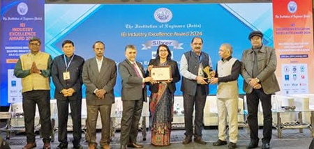 WAPCOS honored with prestigious Gold Award at IEI Industry Excellence Awards 2024