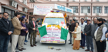 Health mobile van by THDC to serve rural areas of Uttarakhand