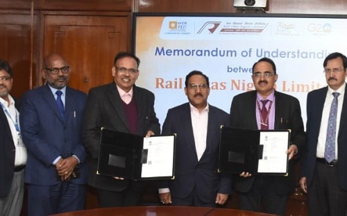 REC signs MoU with RVNL, to finance Infrastructure Projects