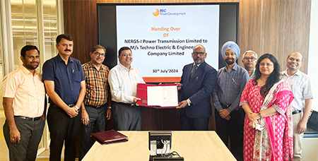 RECPDCL hands over NERGS-I Power Transmission Limited