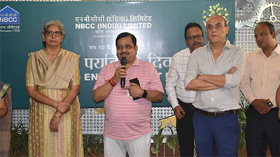 NBCC organises a plantation drive on World Environment Day