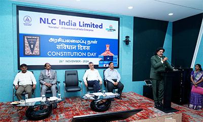 Constitution Day observed at NLC India Ltd