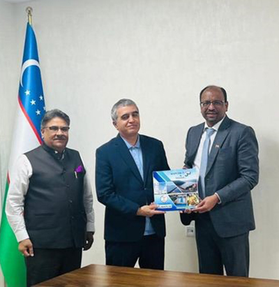 CMD, WAPCOS calls on Minister of Water Resources, Govt of Uzbekistan