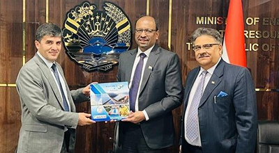 CMD WAPCOS calls on Deputy Minister of Tajikistan
