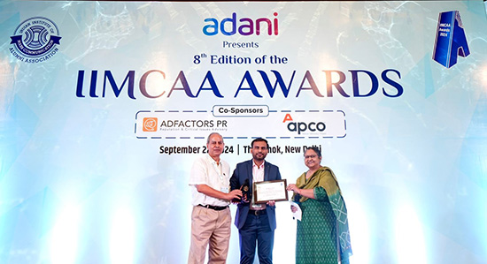 Nikhil Swami honoured as PR Person of year