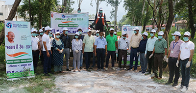 THDCIL organizes cleanliness drive with Char Dham Yatra Administration