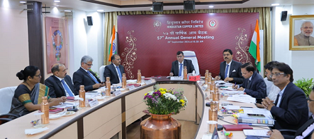 57th Annual General Meeting of Hindustan Copper Ltd