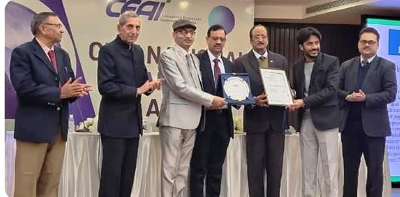 WAPCOS honored with prestigious CEAI National Award