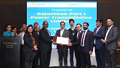 RECPDCL handovers HVDC transmission projectâ€™s SPV to Adani Energy Solutions Ltd