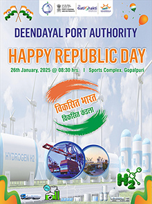Deendayal Port Authority is all set to celebrate Republic Day 2025