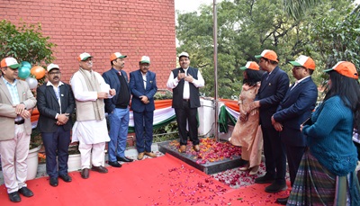 NBCC celebrates 76th Republic Day at its Headquarters