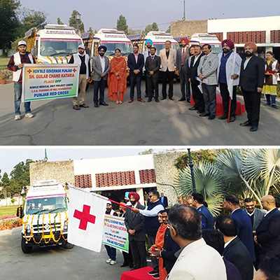 REC flags off mobile medical units to strengthen healthcare services in Punjab