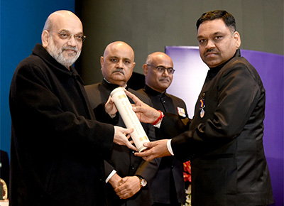 Amit Kumar conferred with Presidentâ€™s Police Medal for Distinguished Service