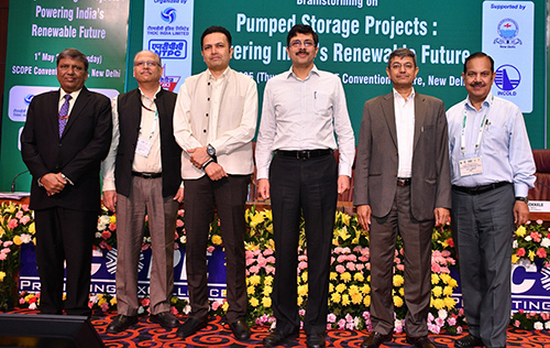 Brainstorming session on pumped storage projects organized by THDC